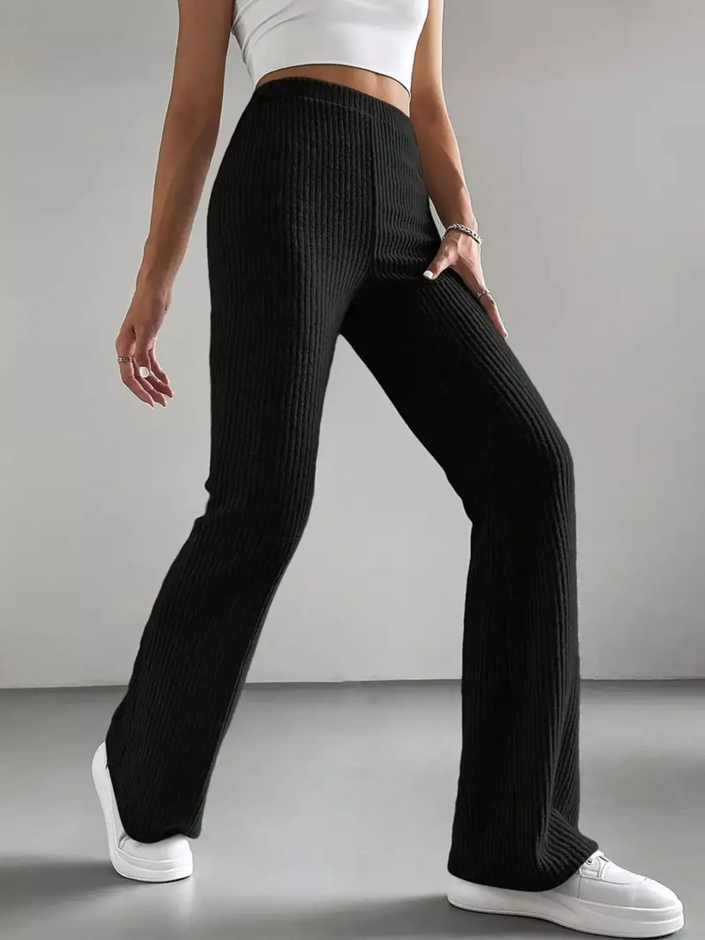 High Waist Flare Pants (7)
