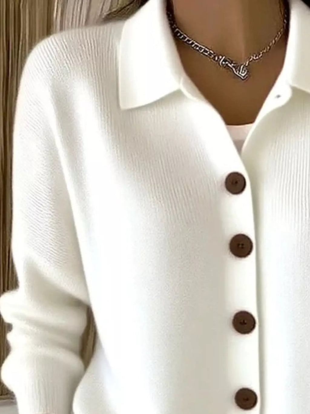Button-up Long Sleeve Cardigan (2)
