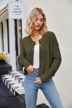 Button Down Exposed Seam Cardigan (14)