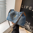Denim Blue Chain Bag photo 2