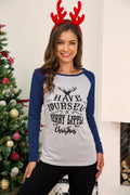 Full Size Graphic Long Sleeve T-shirt