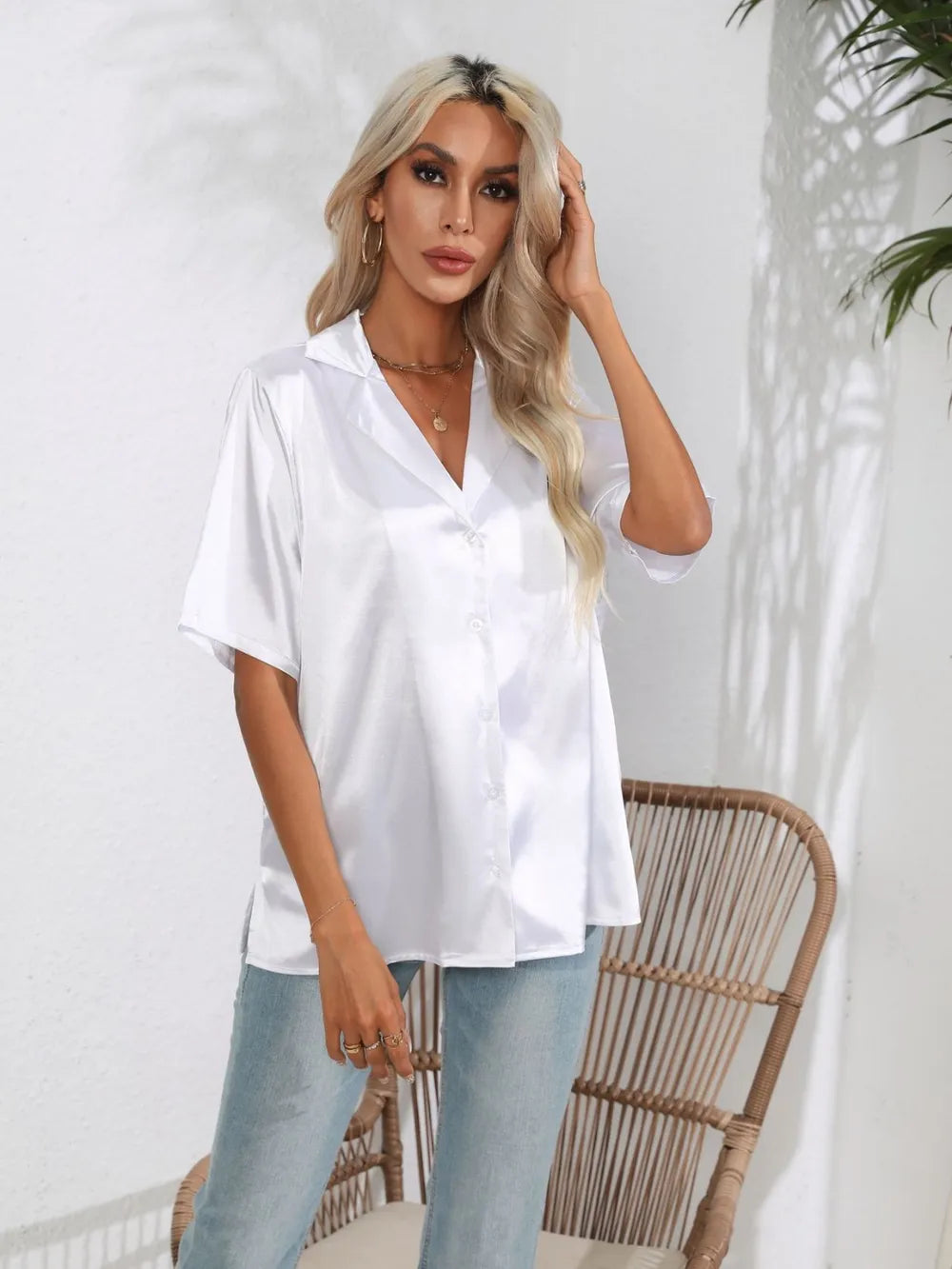 Button Down Short Sleeve Shirt (9)