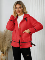 Pocketed Button Down Collared Neck Jacket (10)
