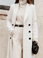 Double-breasted Longline Overcoat (6)