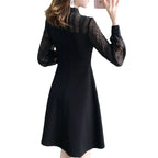 Slimming Long Sleeve Lace Underdress photo 2