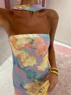 Printed Tube Maxi Dress (29)