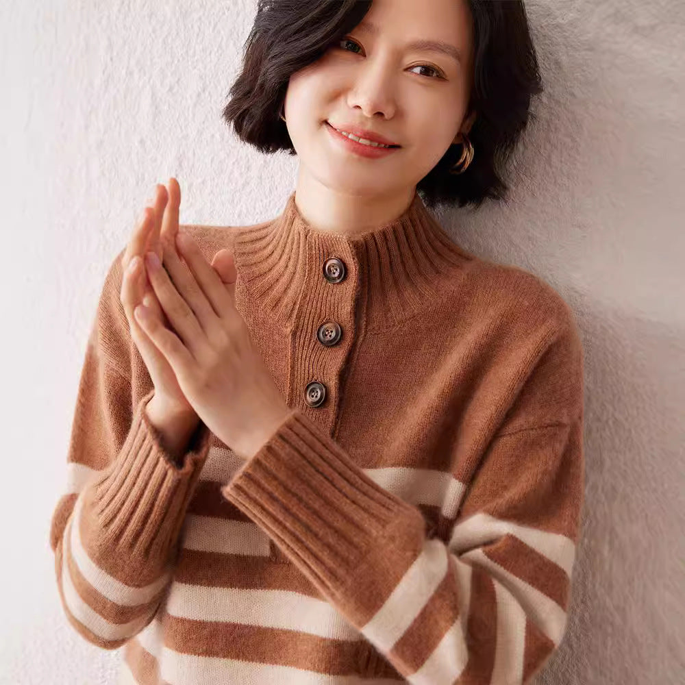 Cashmere Sweater Striped photo 1