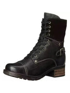 Lace-up Block Heel Boots (5)