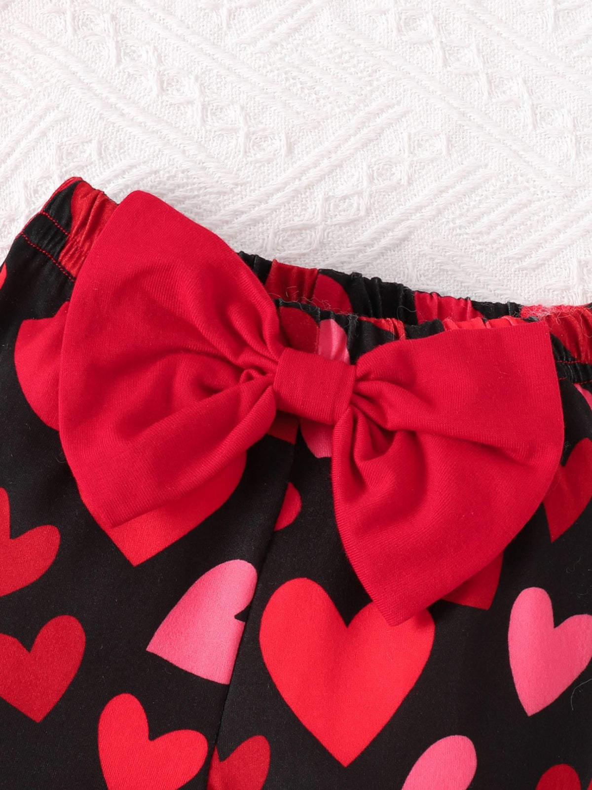 Children's Ruffled Bodysuit Pants Set Headband (3)