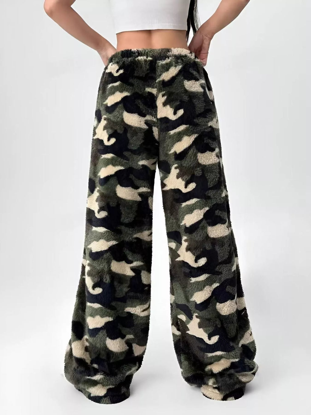 Drawstring Wide Leg Pants (11)