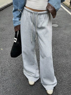 Wide Leg Drawstring Sweatpants (2)