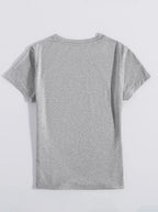 Lucky Clover Round Neck Short Sleeve T-shirt (5)