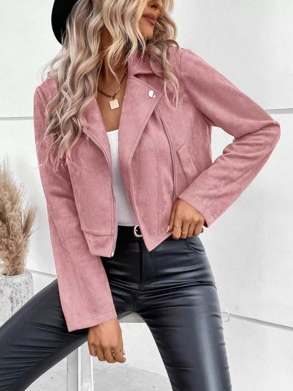 Zip Up Cropped Jacket (6)