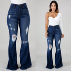 Slim-fit Buttocks Ripped Jeans photo 2