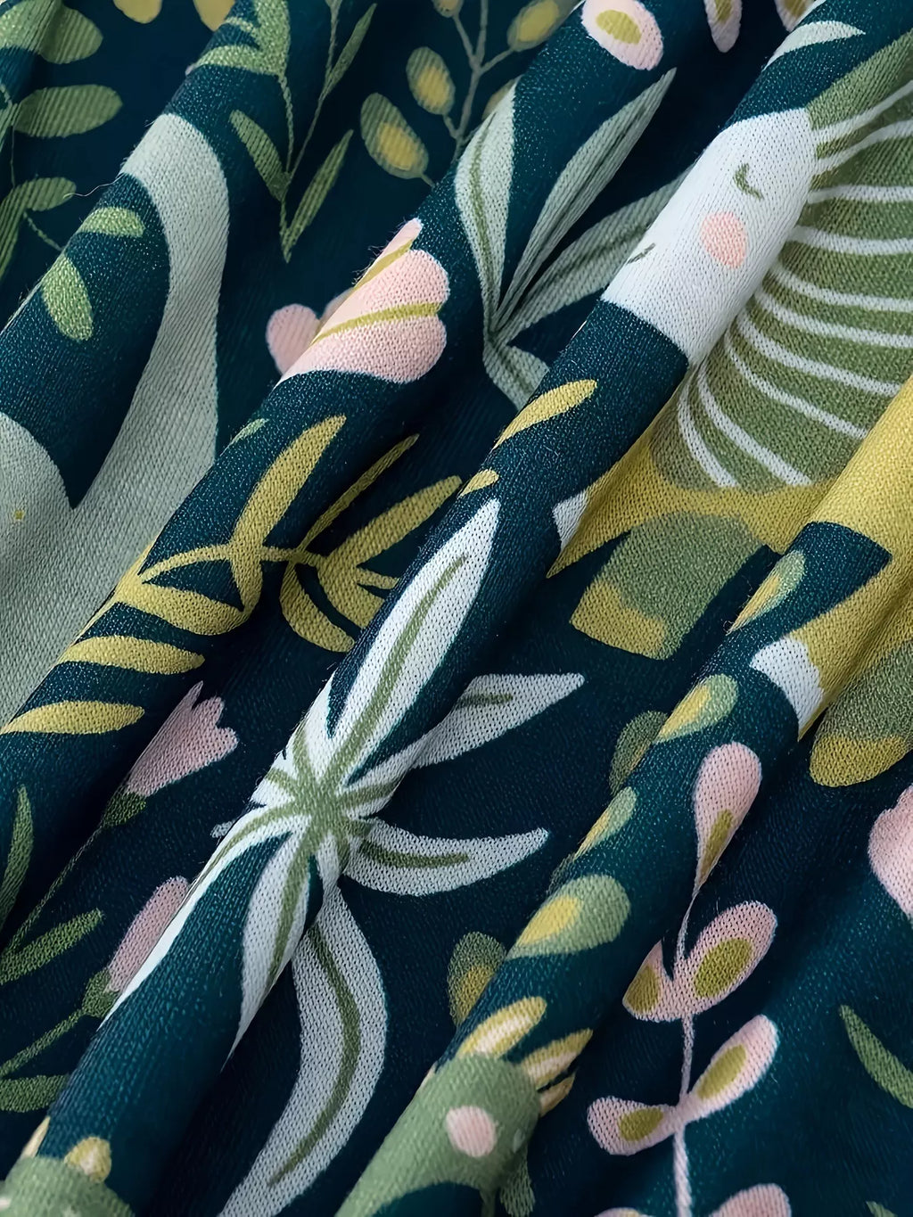 Printed Elastic Waist Skirt (6)