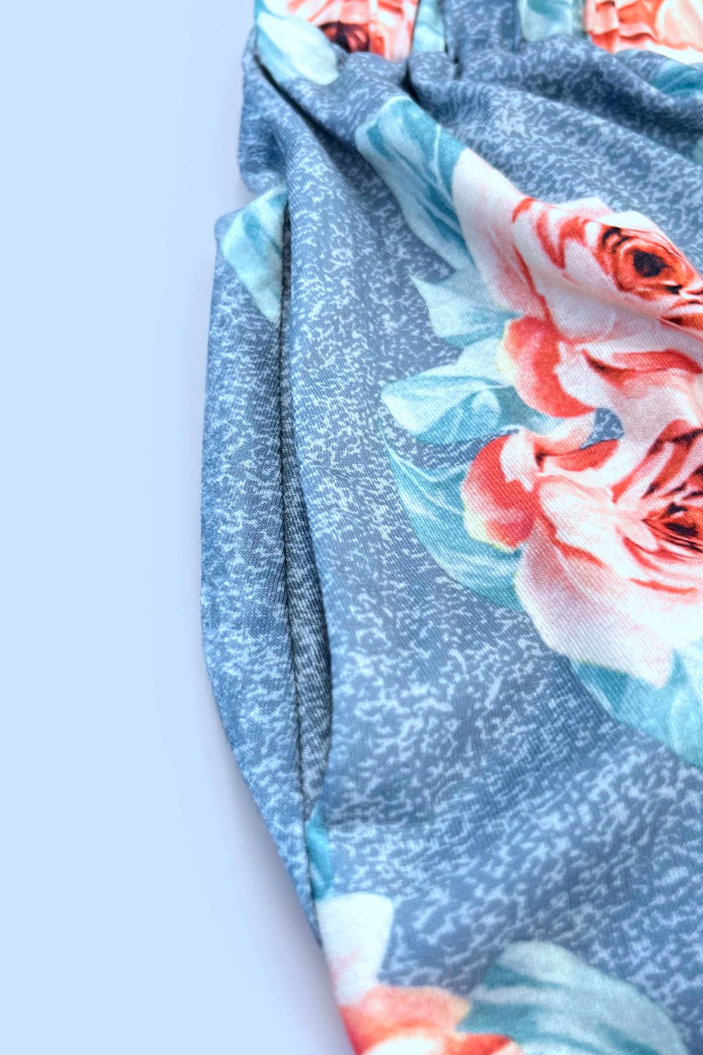 Printed Sleeveless Button Dress (26)