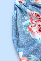 Printed Sleeveless Button Dress (26)