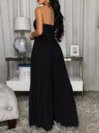 Pleated Halter Neck Wide Leg Jumpsuit (3)