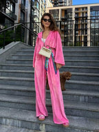 Hooded Jacket Pants Set
