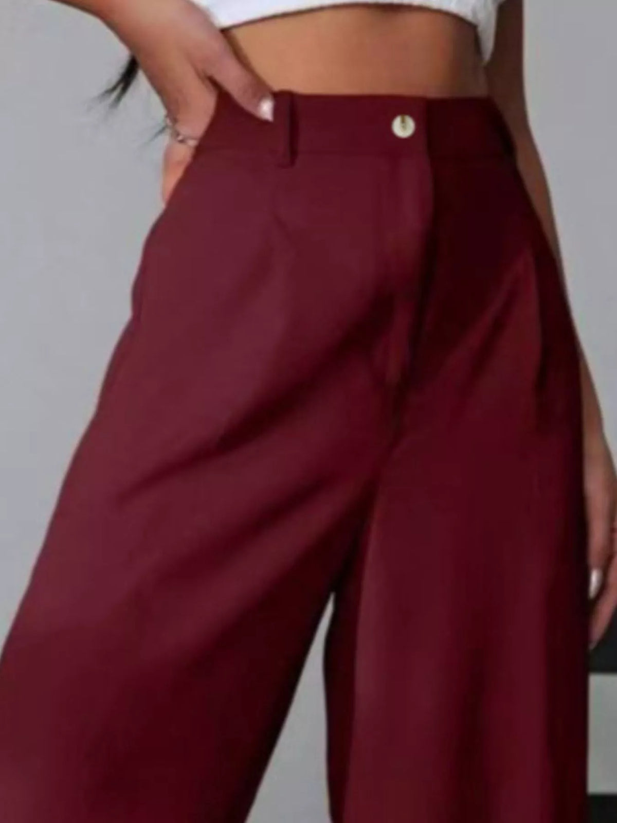 Wide Leg Pleated Pants (14)