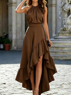 Ruffled High-low Sleeveless Maxi Dress (10)