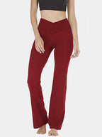 V-waist Bootcut Long Pants (5)