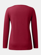 Full Size Scoop Neck Long Sleeve T-shirt (6)