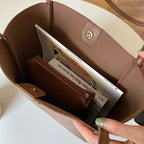 Retro One-shoulder Work Commuter Tote photo 6