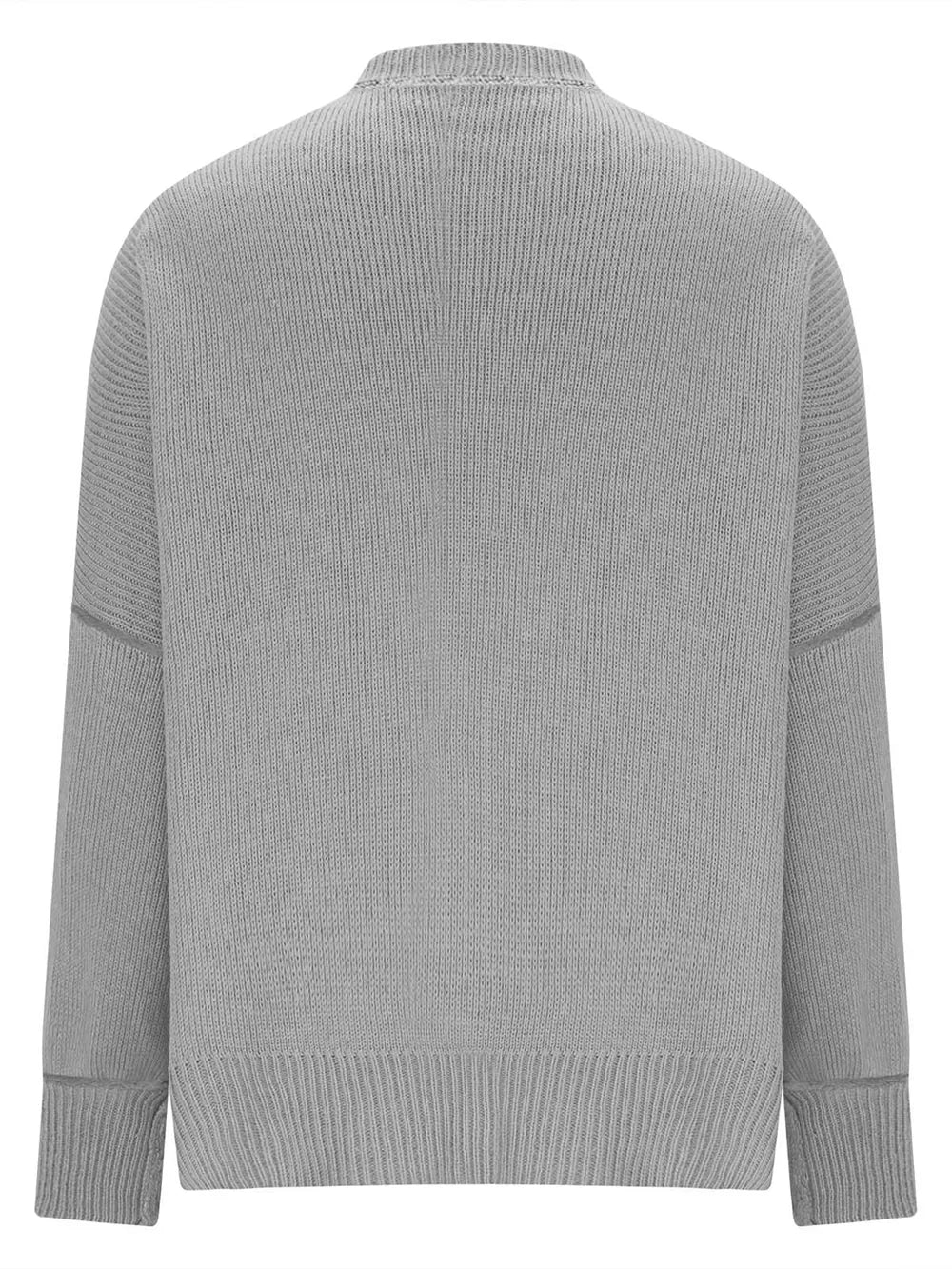 Round Neck Long Sleeve Sweater (31)