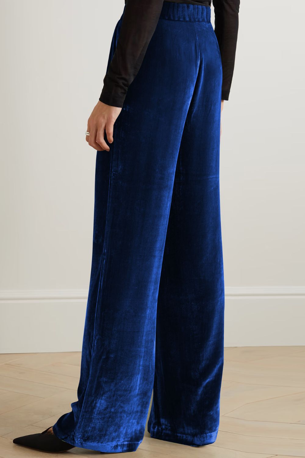 Loose Fit High Waist Long Pants Pockets (14)