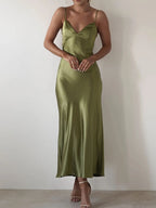 Satin Backless Cami Dress (9)