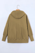 Quarter-snap Dropped Shoulder Hoodie (14)
