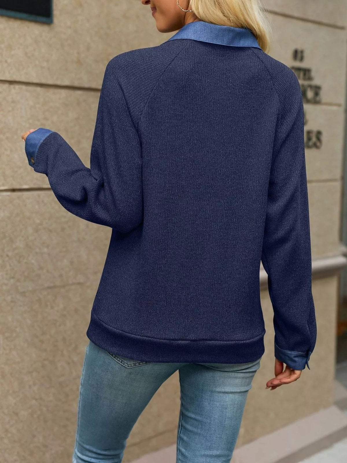 Button Detail Raglan Sleeve Top (26)