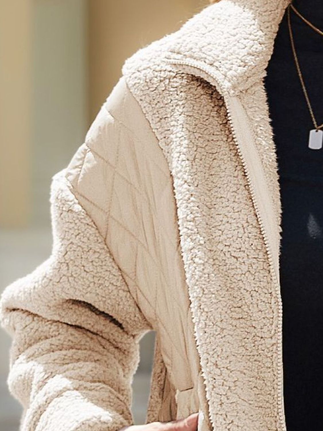 Zip-up Collared Neck Jacket (15)