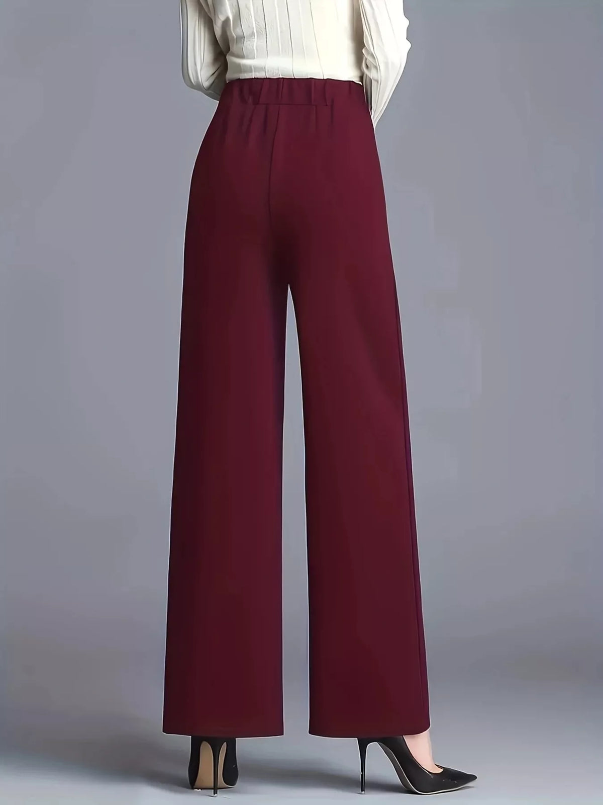 High-waisted Wide Leg Pants (7)