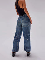 Washed Wide Leg Jeans (13)