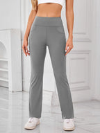 High Waist Active Pants Pockets (4)