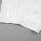 White High-waist Trousers Loose Casual Pants photo 5