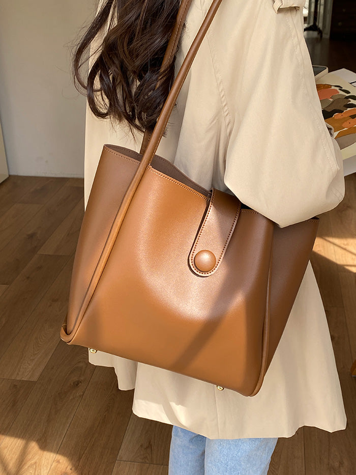 Retro One-shoulder Work Commuter Tote photo 4