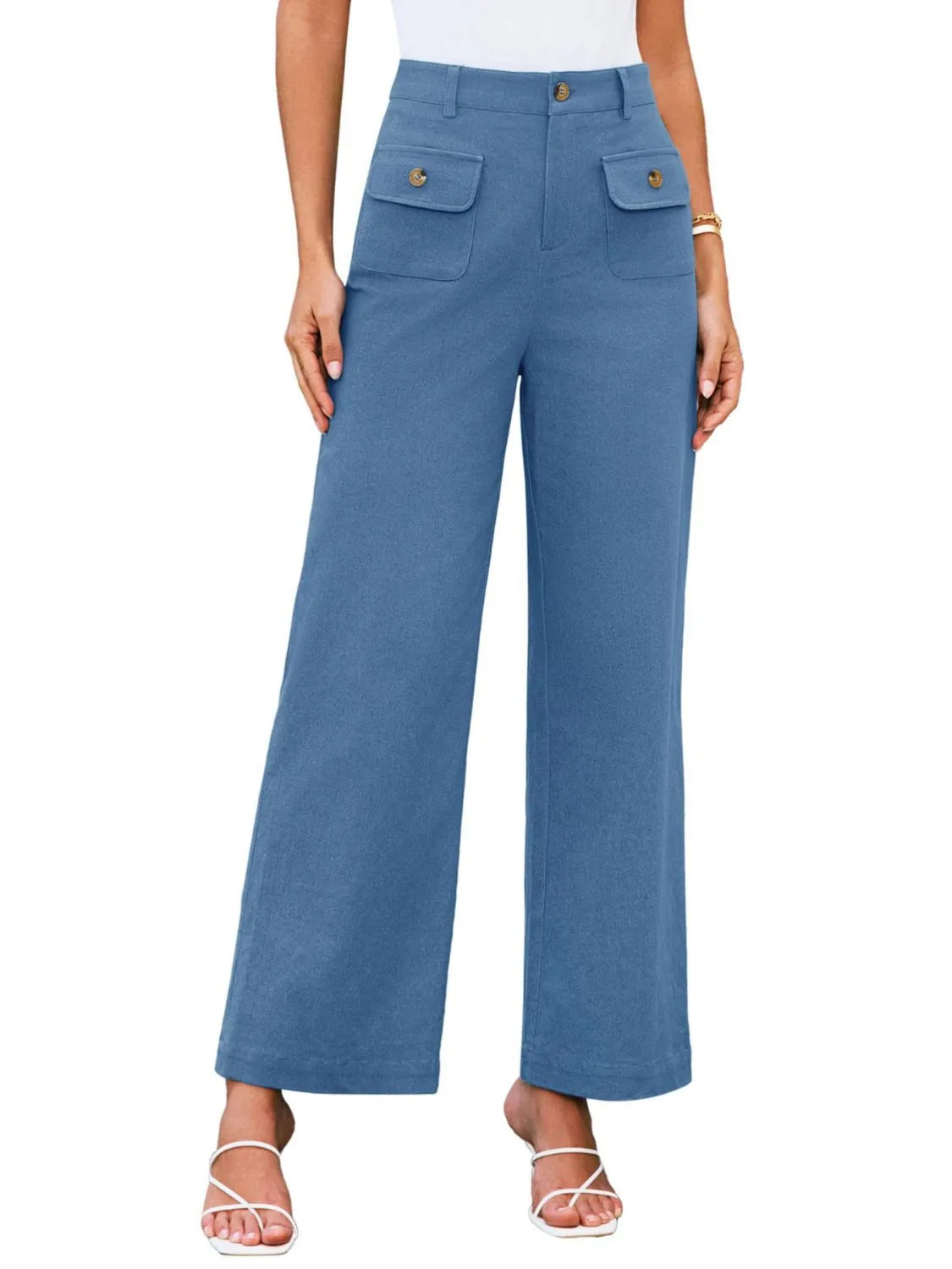 High Waist Wide Leg Pants (22)