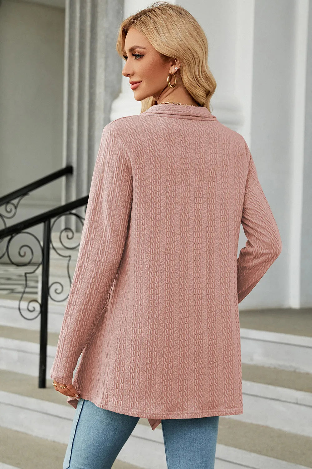 Open Front Long Sleeve Cardigan (21)