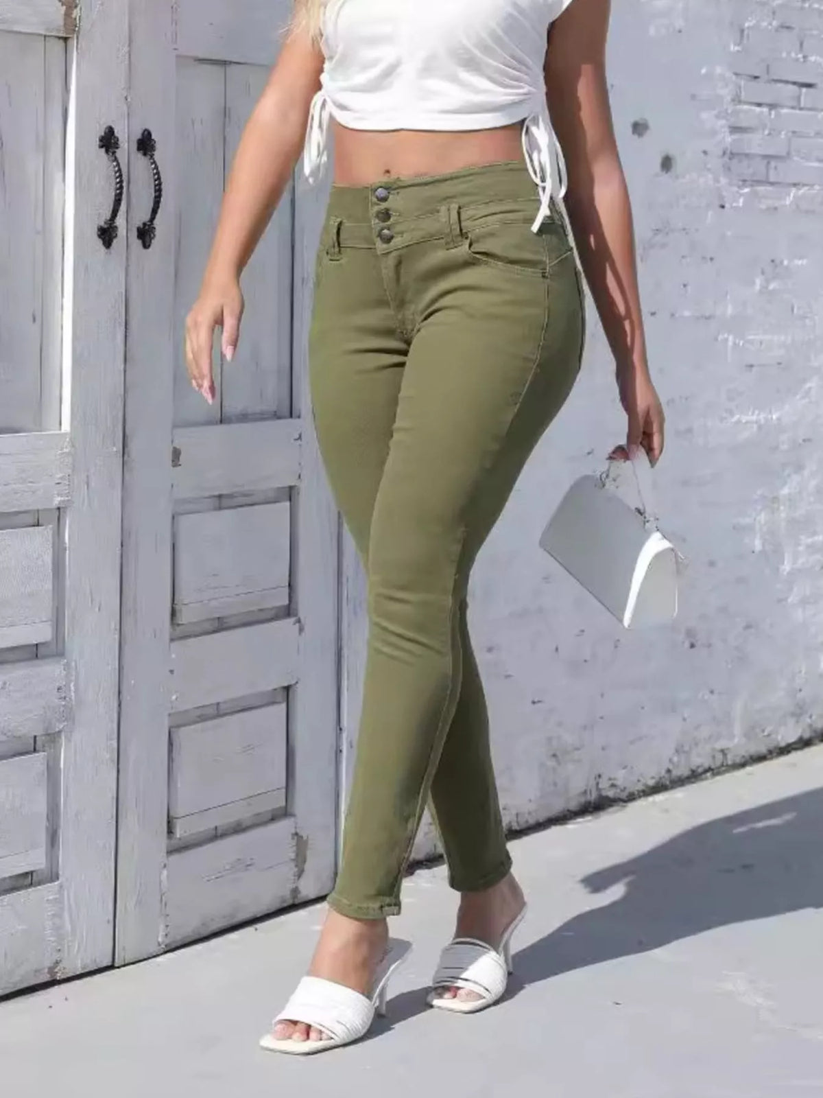 High-waisted Skinny Jeans (2)