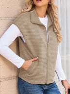 Zip-up Vest Coat (2)