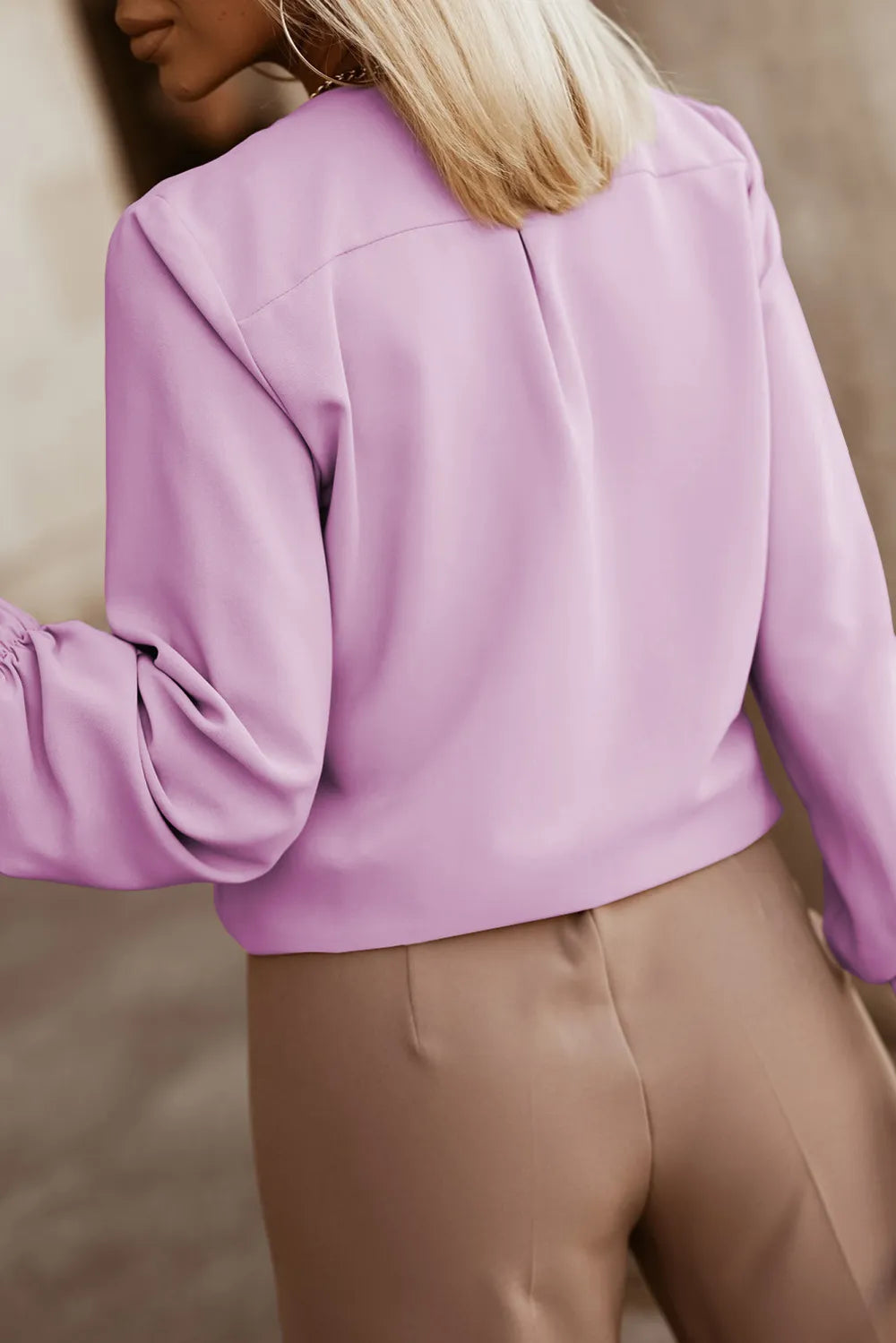 Button Up Round Neck Long Sleeve Shirt (34)