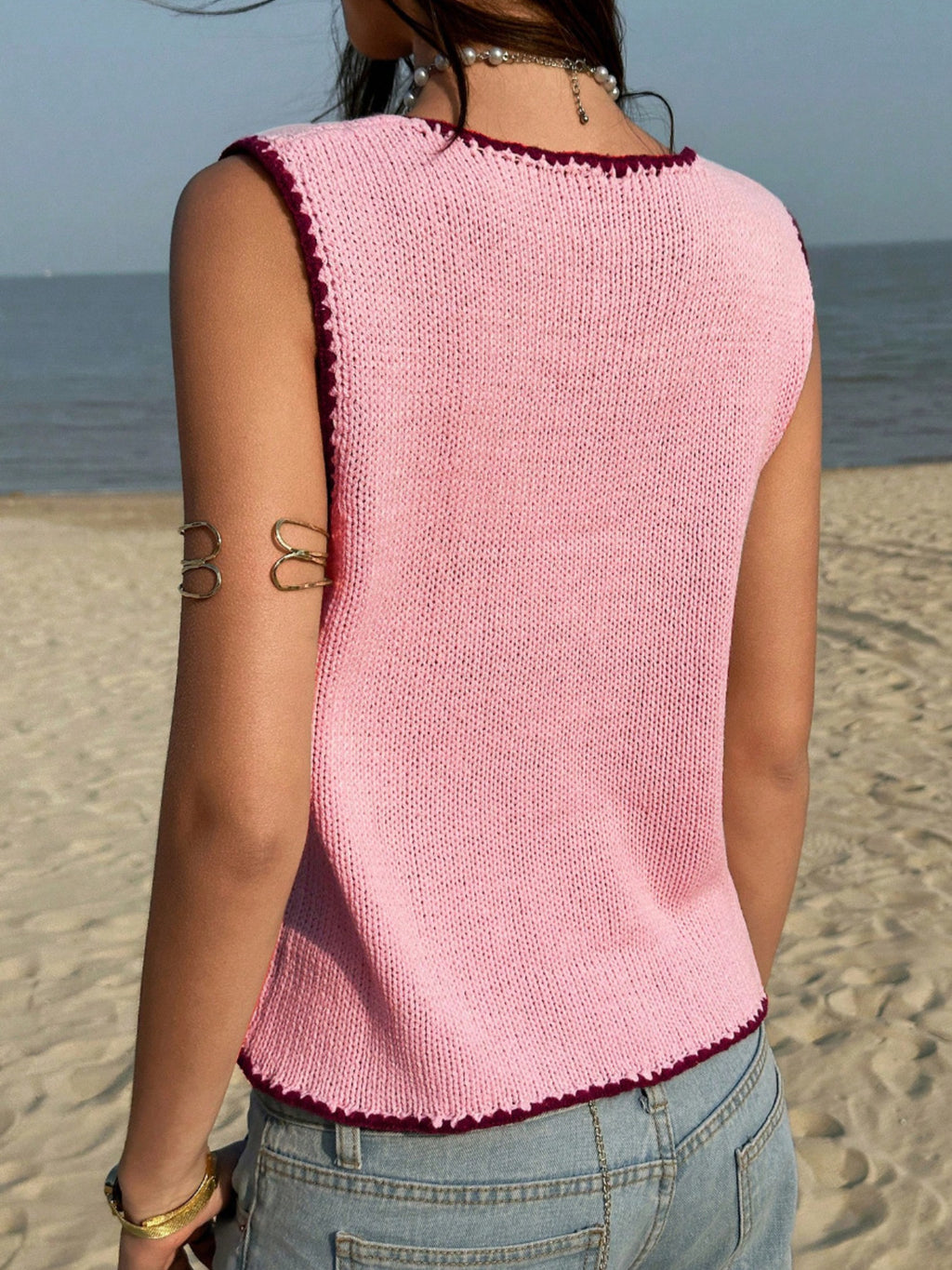Button-down Sweater Vest (5)