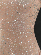 Rhinestone Decor Mini Cami Dress (6)