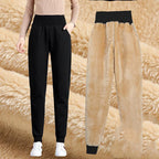 Faux Wool Lamb Velvet Casual Trousers Cotton photo 2