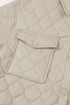 Snap Down Collared Winter Coat (5)