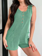 Button Detail Wide Strap Romper (18)