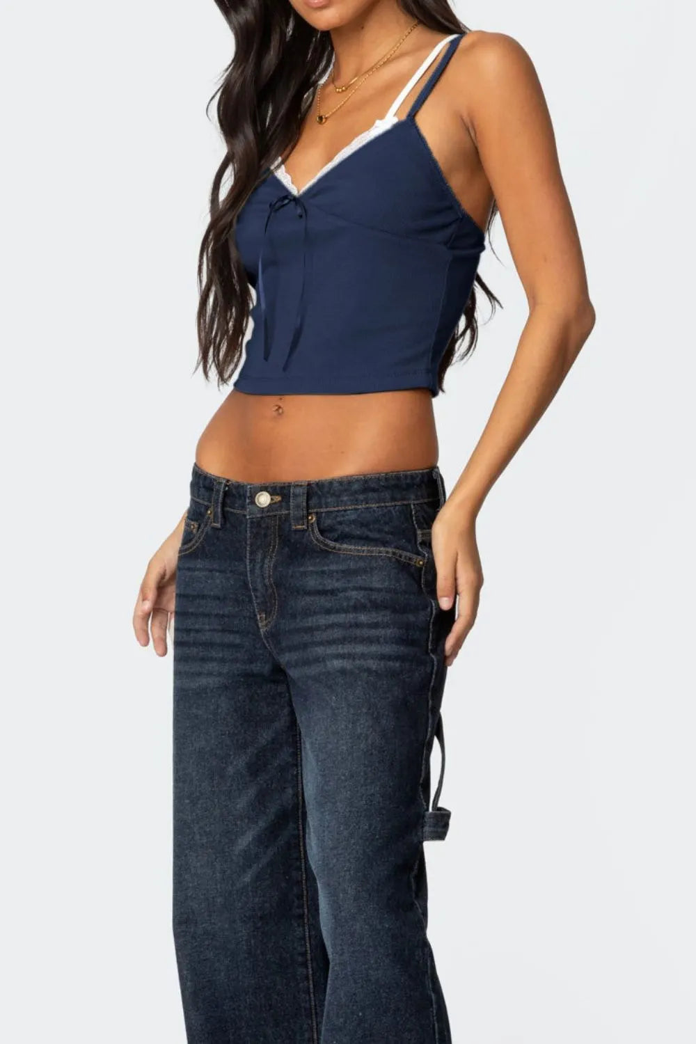 Lace Detail V-neck Cami (11)